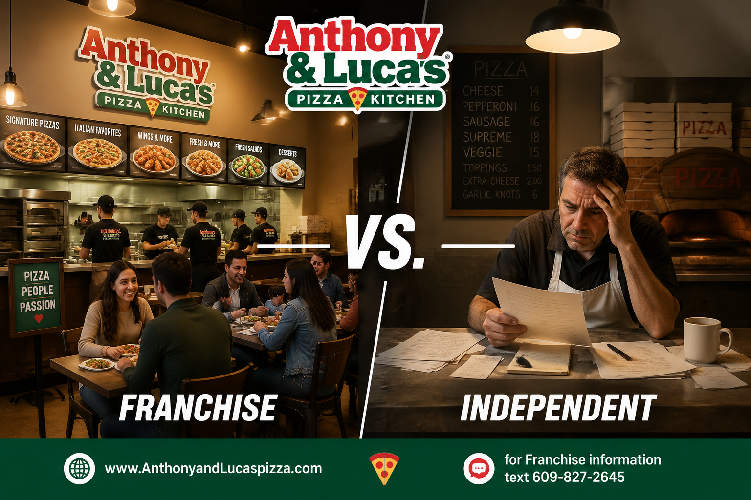 Pizza Franchise vs. Independent Pizzeria: Which Is Better