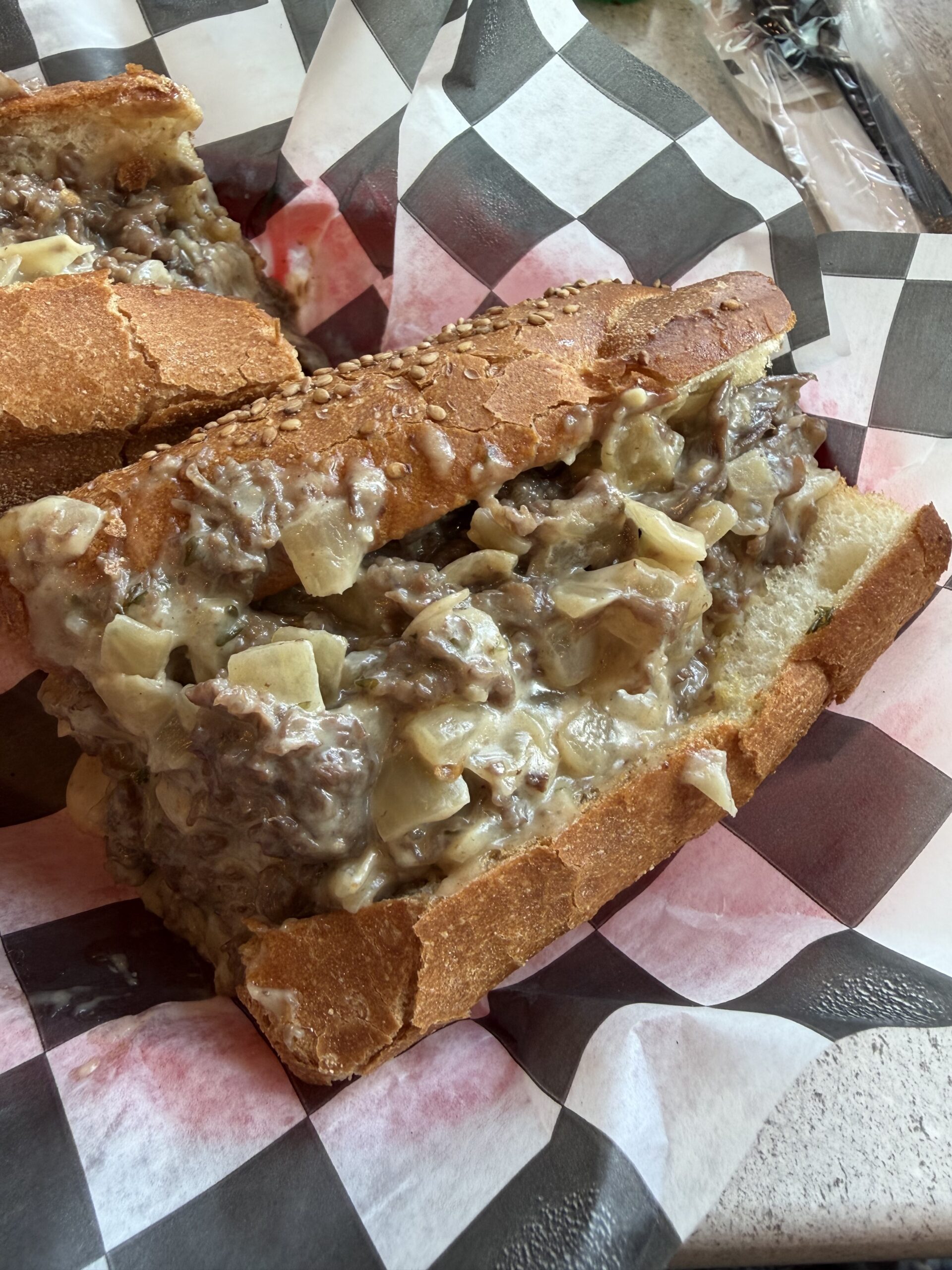 Anthony & Luca's Philly-style cheesesteak